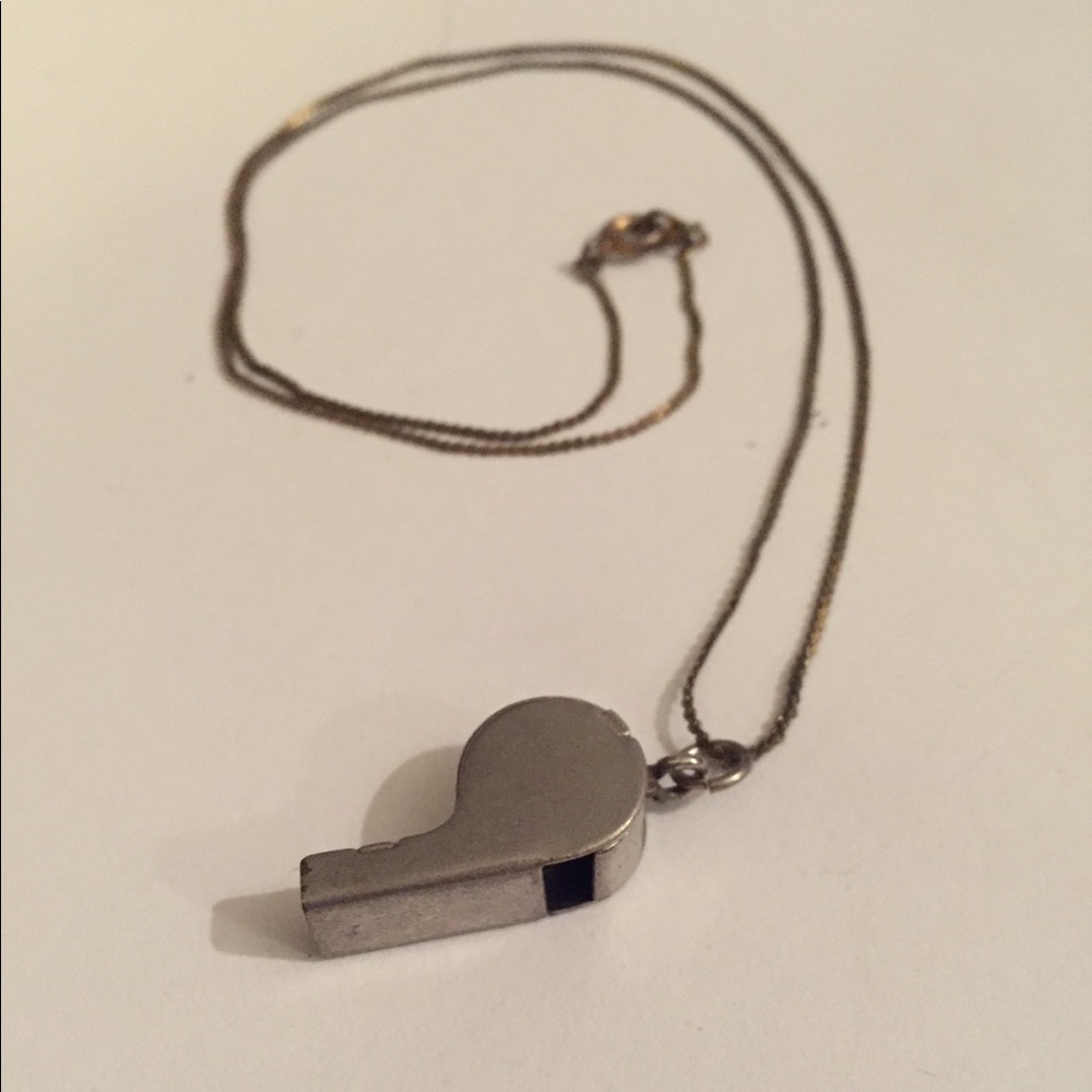 Whistle necklace